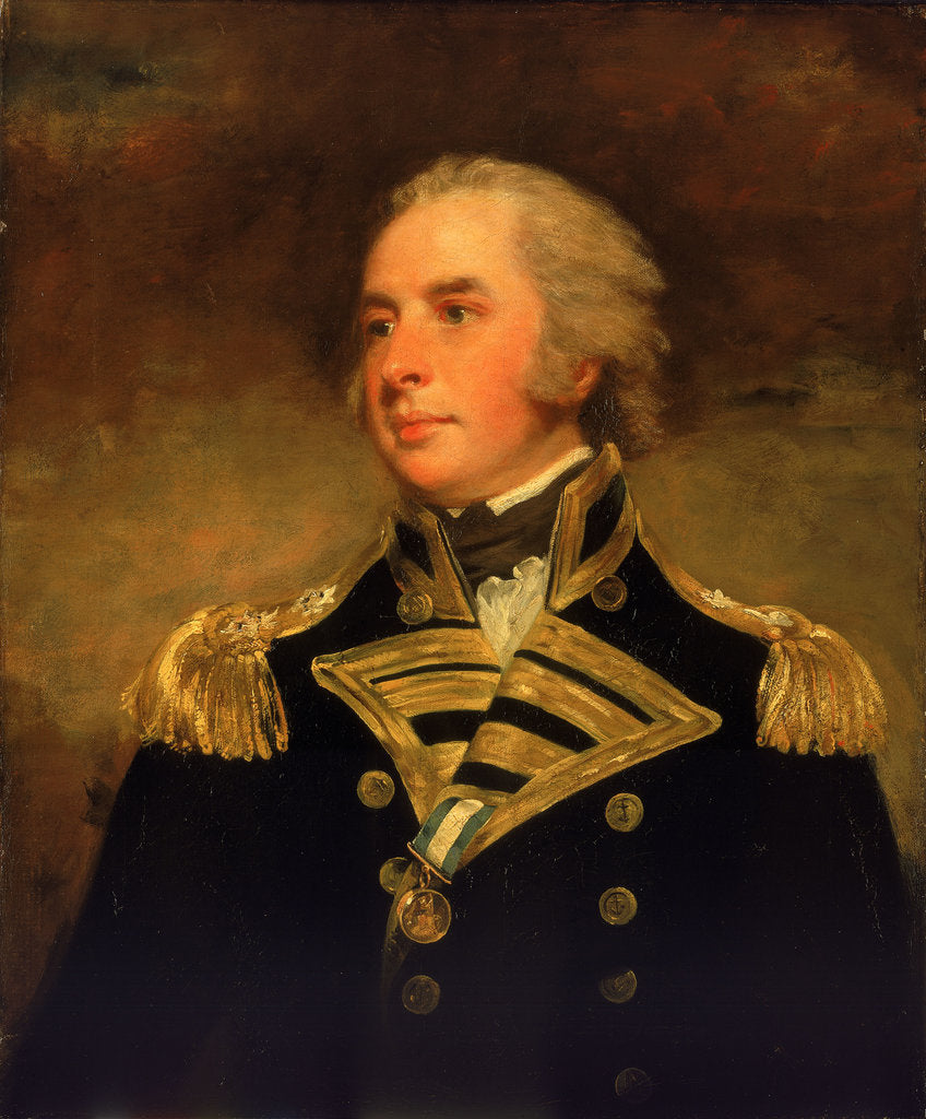 Detail of Lord Hugh Seymour (1759-1801) by John Hoppner