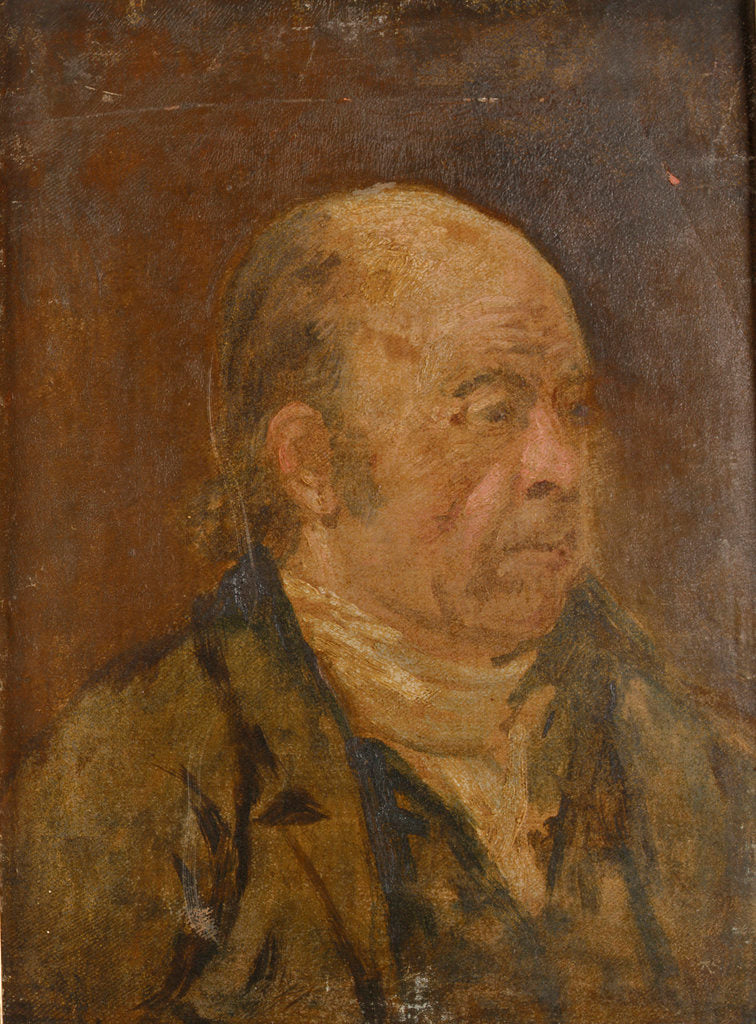 Detail of John Wilkinson, a Greenwich Pensioner, ca.1832 by John Burnet