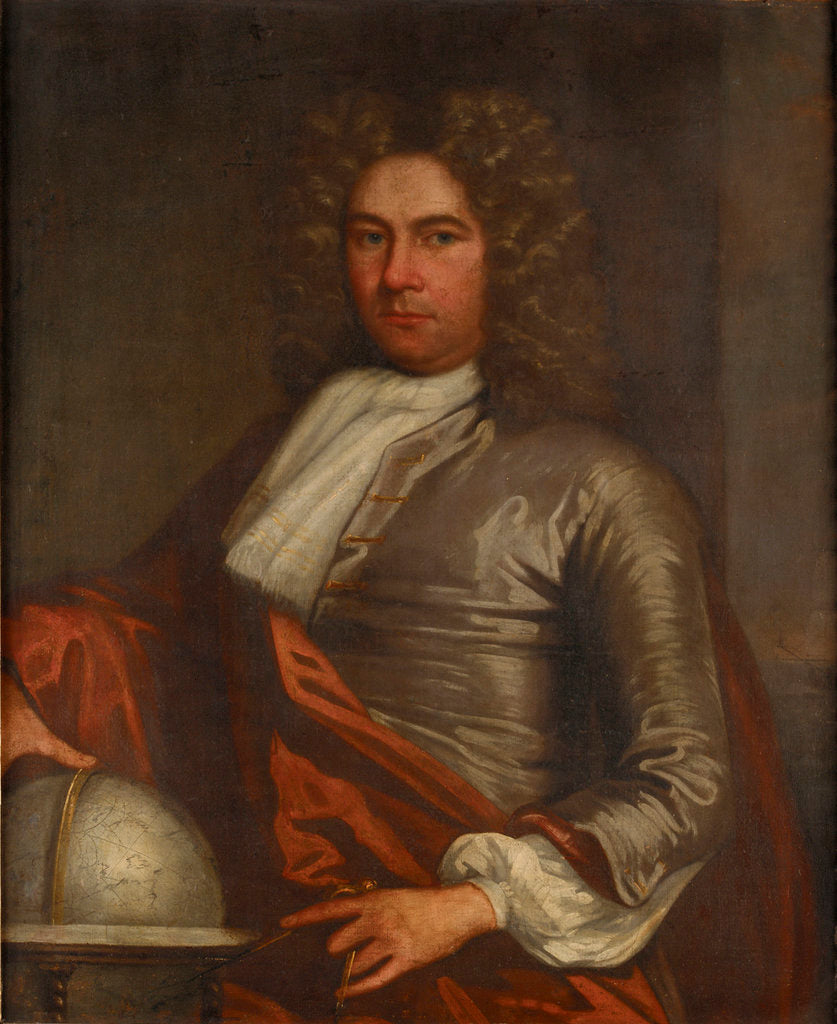 Detail of Portrait of a sea officer by Jonathan Richardson