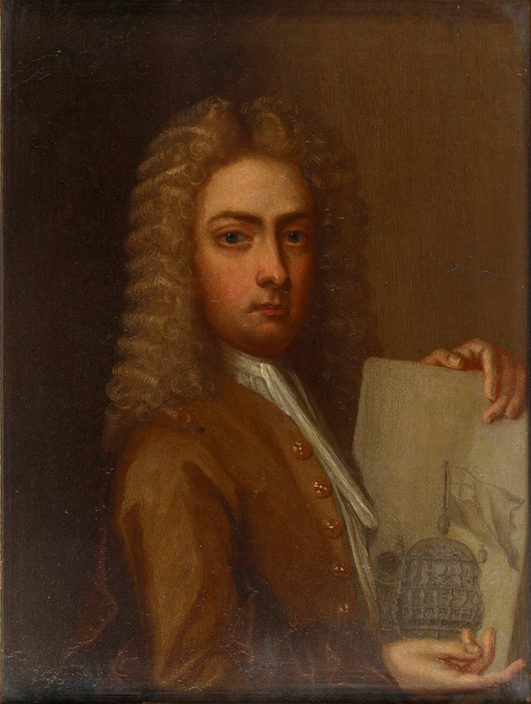 Detail of Portrait of a gentleman by unknown