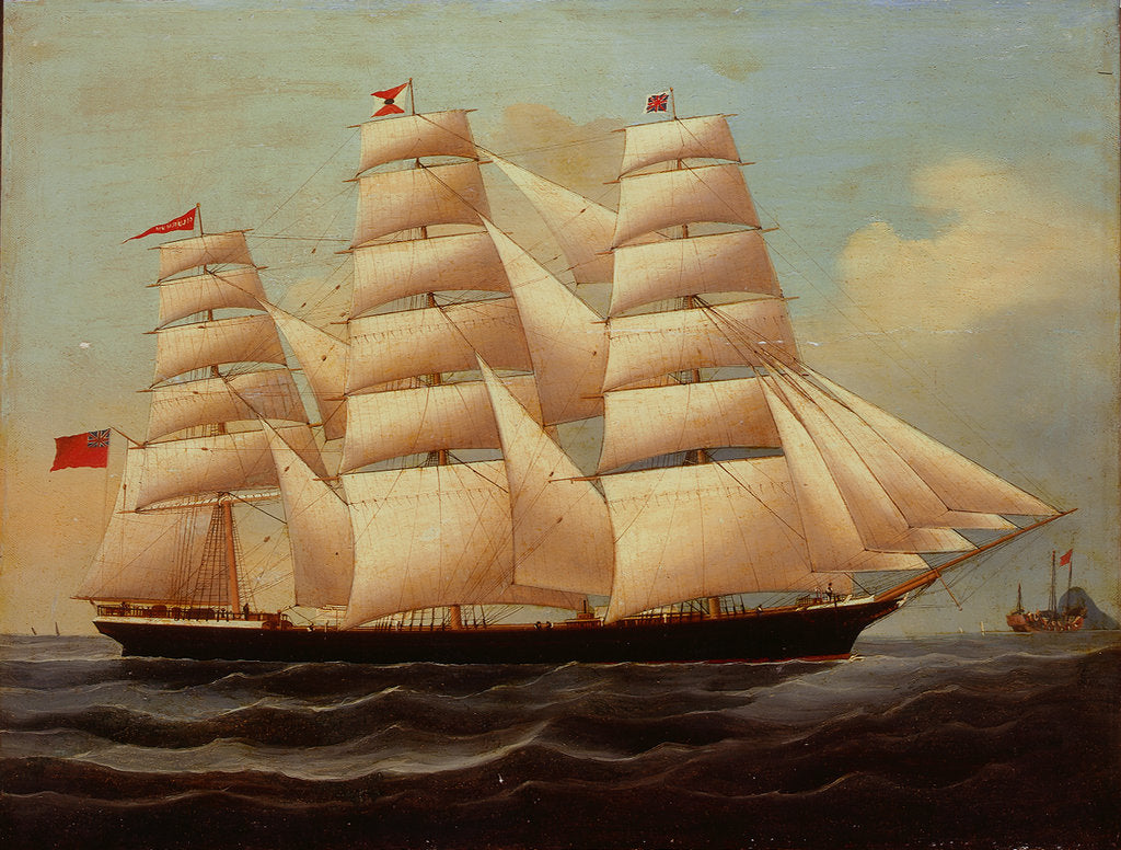 Detail of The ship 'Cilurnum' by unknown