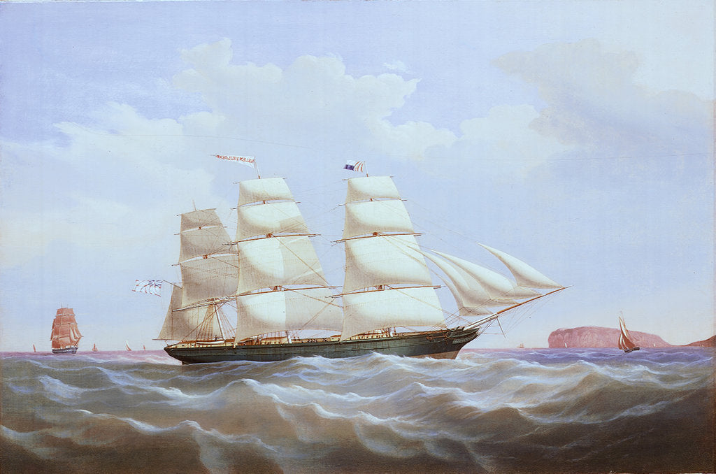 Detail of The ship 'Helen Heilgers' by unknown