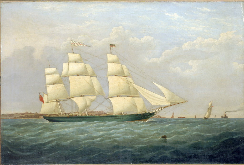 Detail of The clipper 'Matilda Wattenboch' by British School