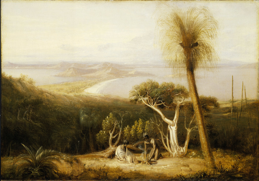 Detail of Part of King George III Sound on the south coast of New Holland, December 1801 by William Westall