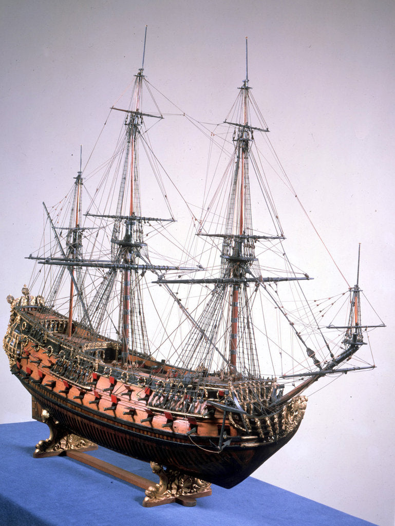 Detail of 'St Michael', starboard by unknown