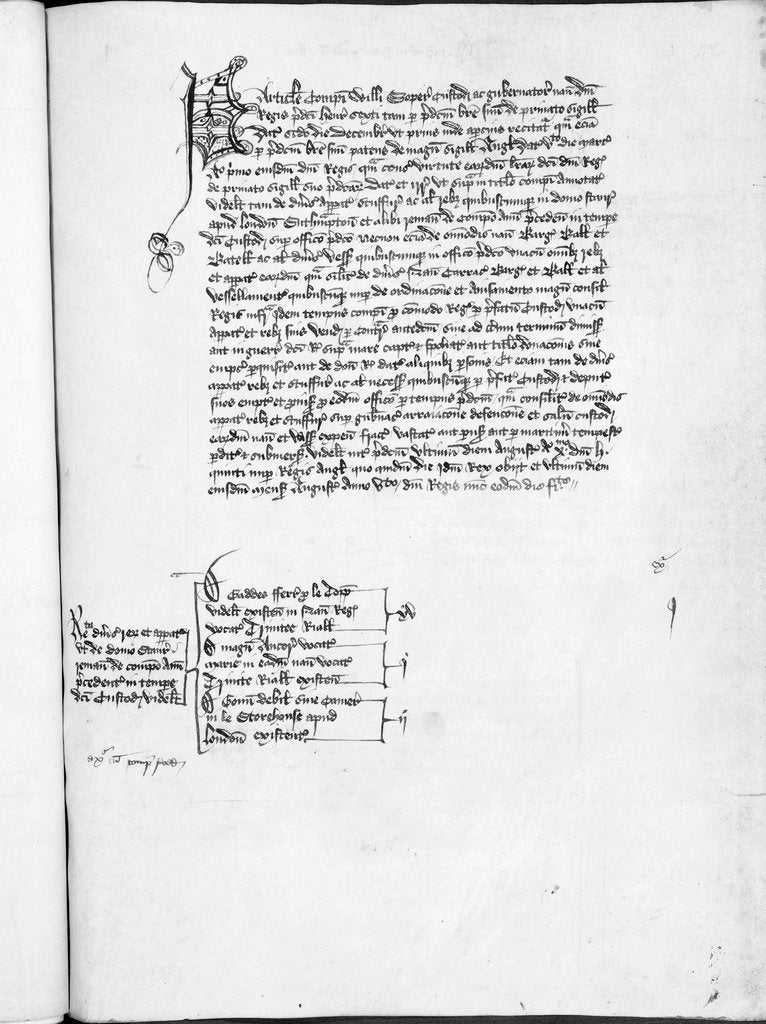 Detail of Navy accounts of William Soper, page 42 by Phillipps