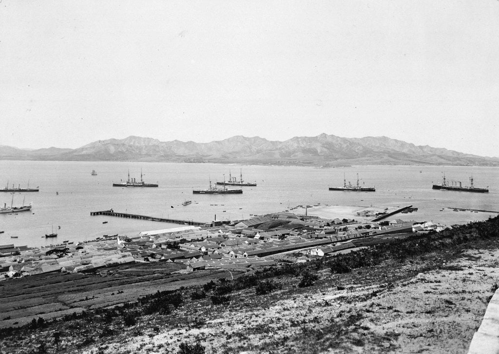 Detail of China Squadron: Wei-Hei-Wei, dated 1900 by unknown