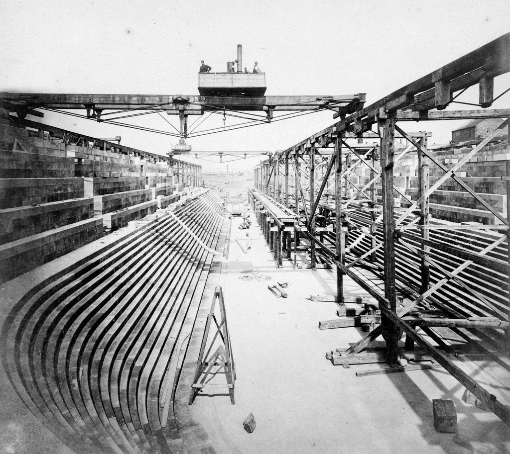 Detail of Portsmouth Dockyard Extension by unknown