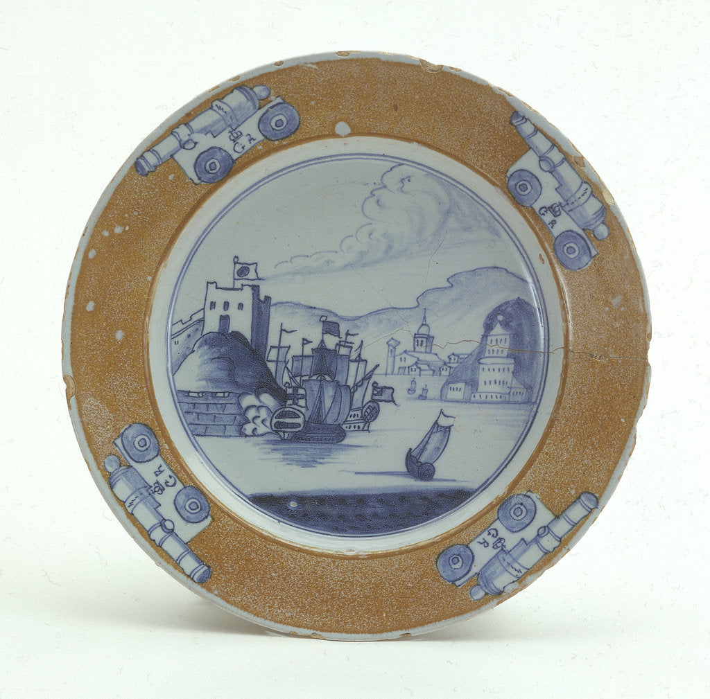 Detail of Porto Bello plate by unknown