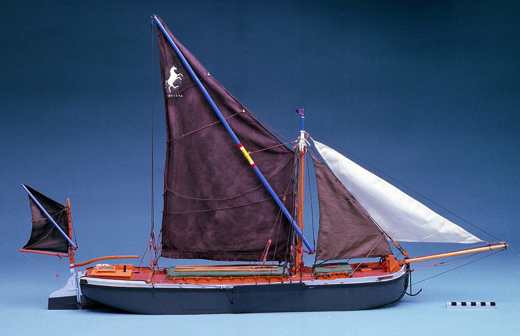 Detail of 'Renown', starboard broadside by unknown
