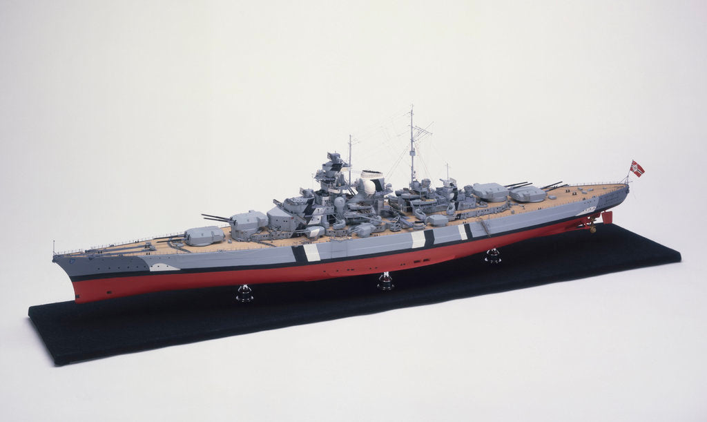 Detail of 'Bismarck' (Ge, 1939) by H.G. Sitford