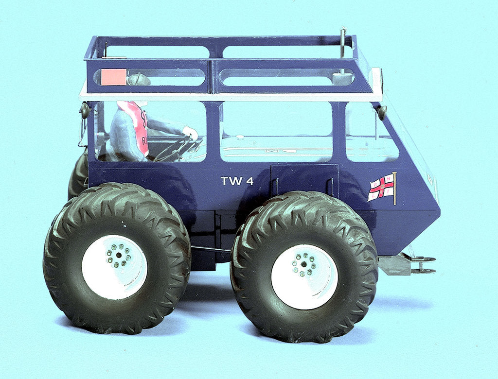 Detail of Tractor model by Kelvin Thatcher