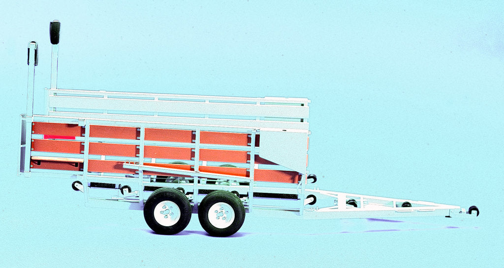 Detail of Trailer model by Kelvin Thatcher