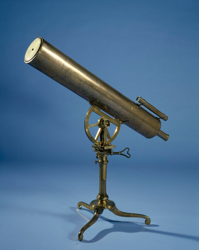 Detail of Portable reflector telescope by James Short