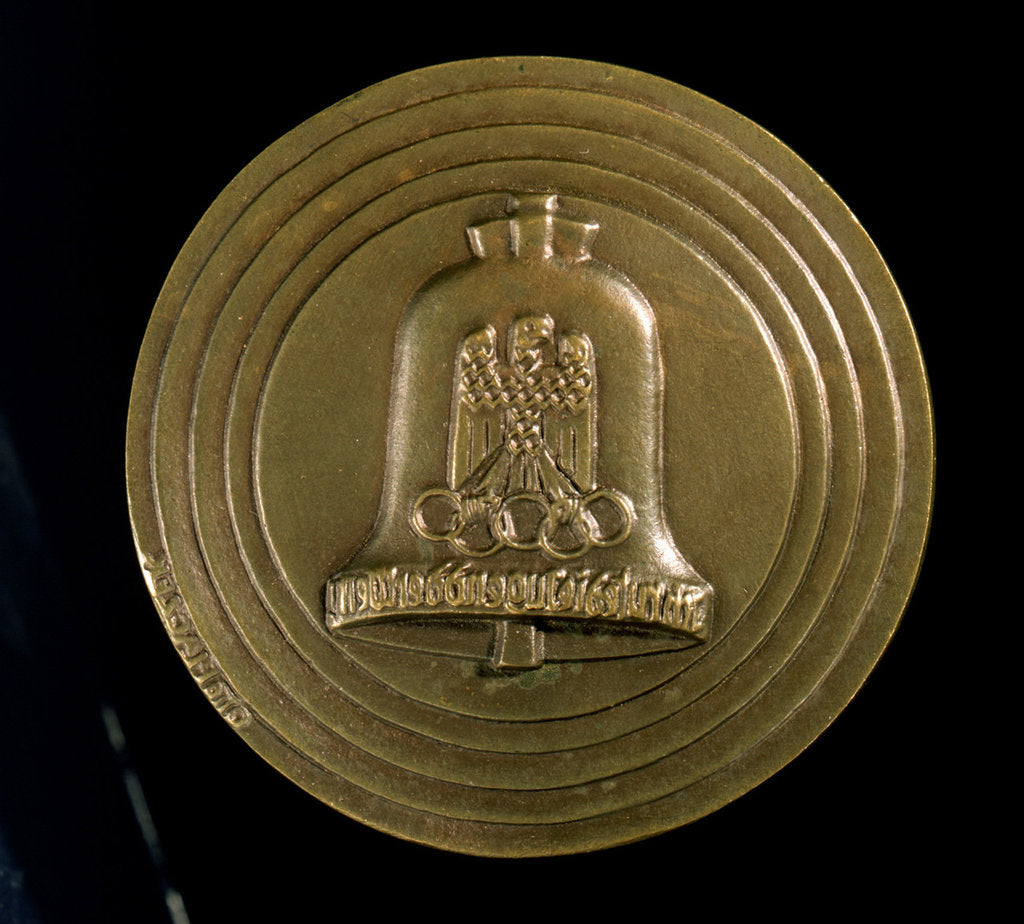 Detail of Medal, the XI Olympiad, Berlin 1936; obverse by Otto Placzek
