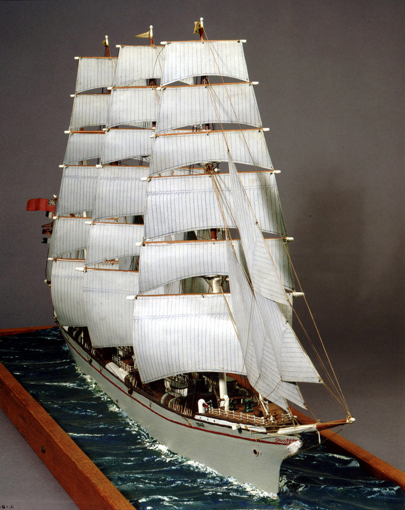 Detail of 'Ruby', starboard 3/4 bow by unknown