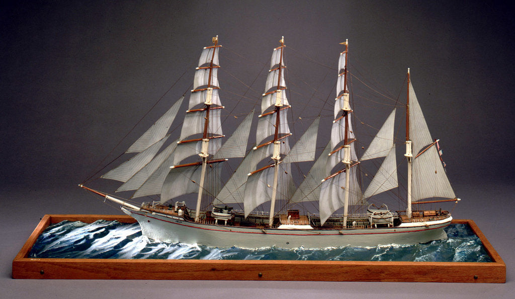 Detail of 'Ruby', port broadside by unknown