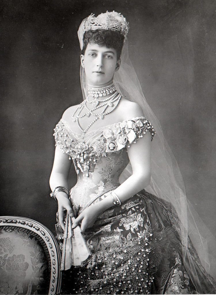 Detail of Princess Alexandra by unknown