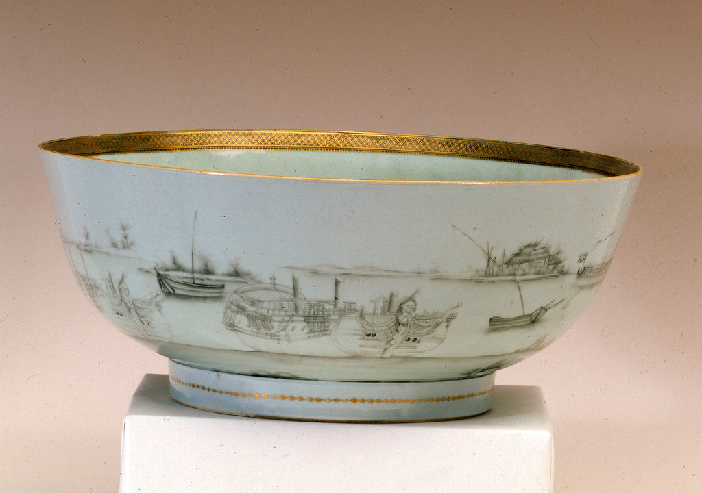 Detail of Chinese bowl by unknown