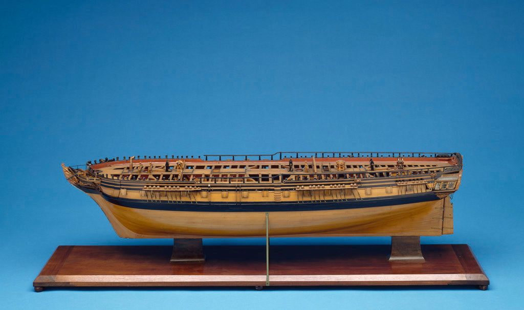 Detail of Ship of 40-48 guns by unknown