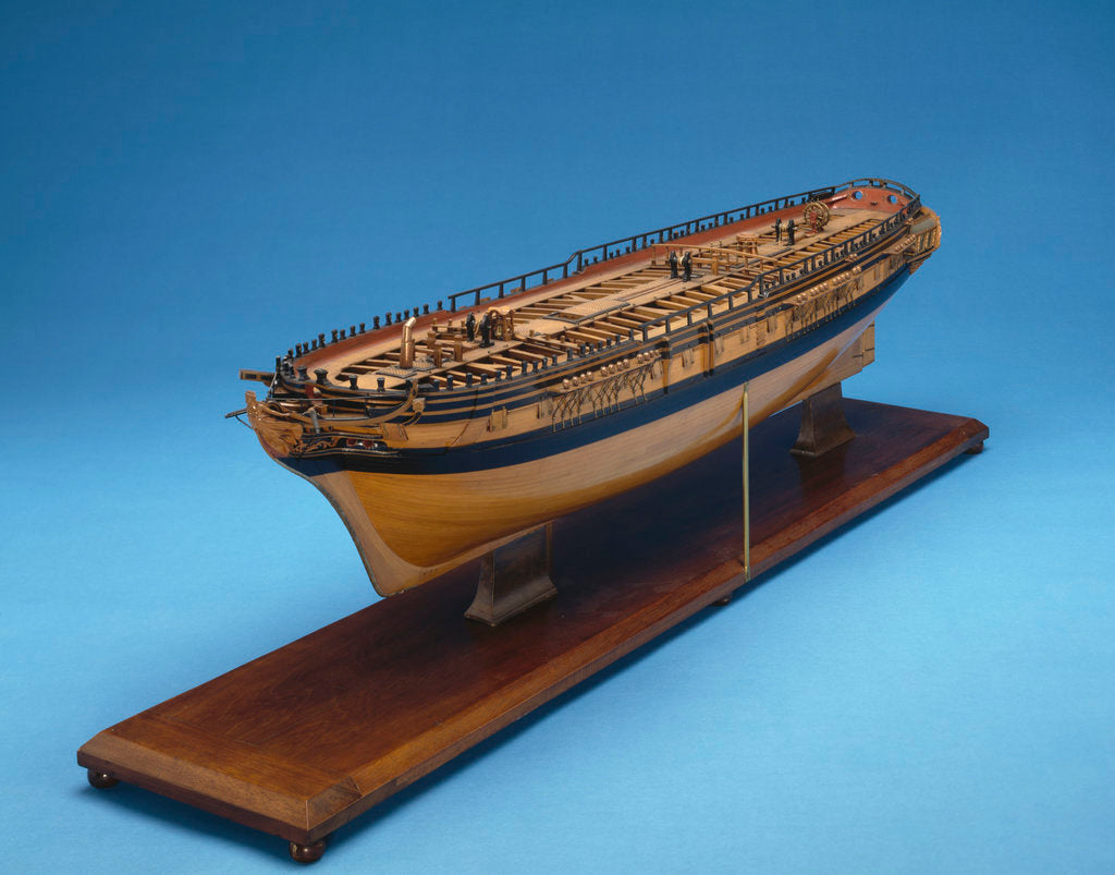Detail of Ship of 40-48 guns by unknown