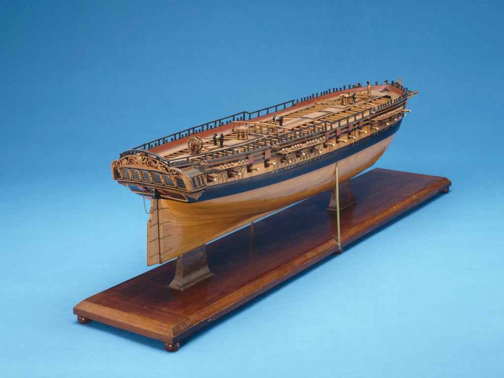 Detail of Ship of 40-48 guns by unknown