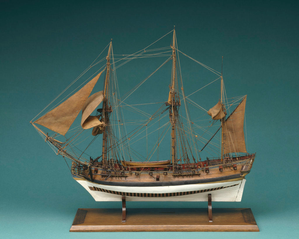 Detail of The 'Tartar' (1734) by unknown