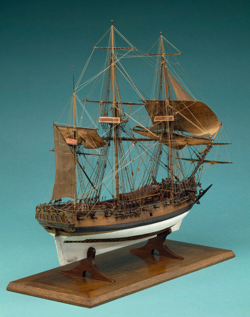 Detail of The 'Tartar' (1734) by unknown