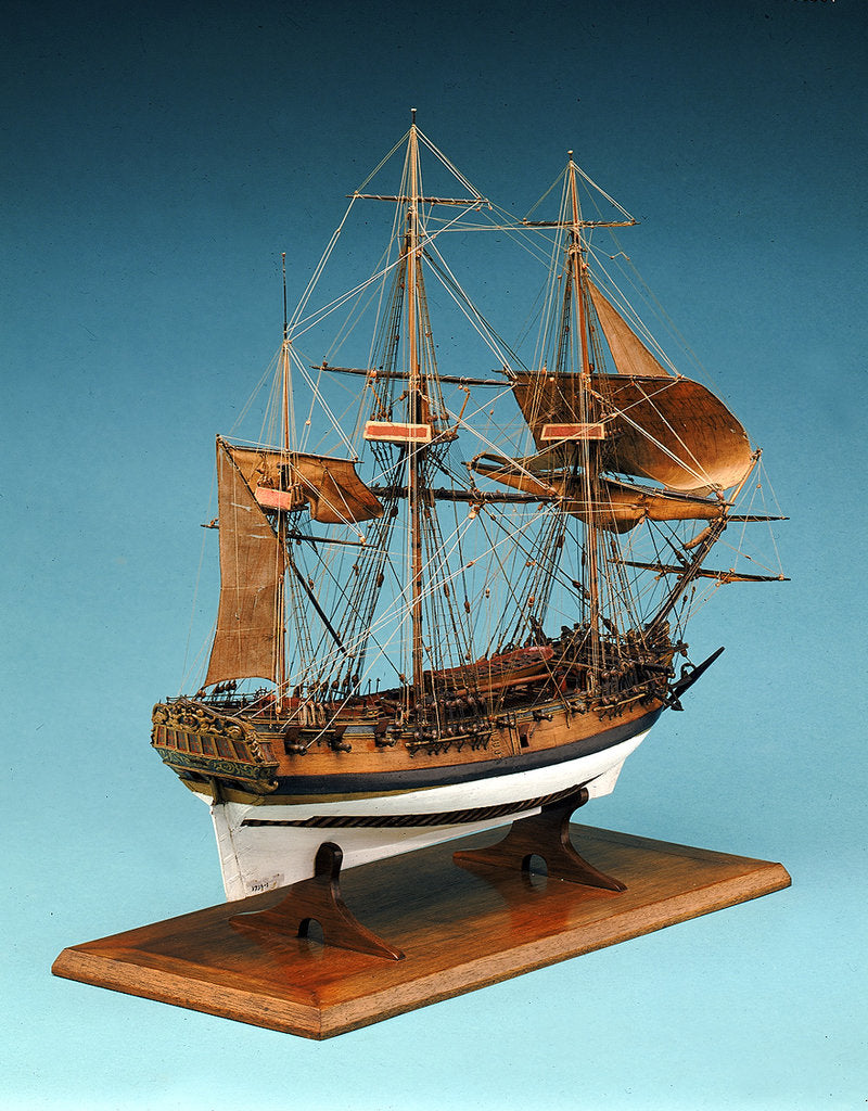 Detail of 'Tartar', 20 guns by unknown