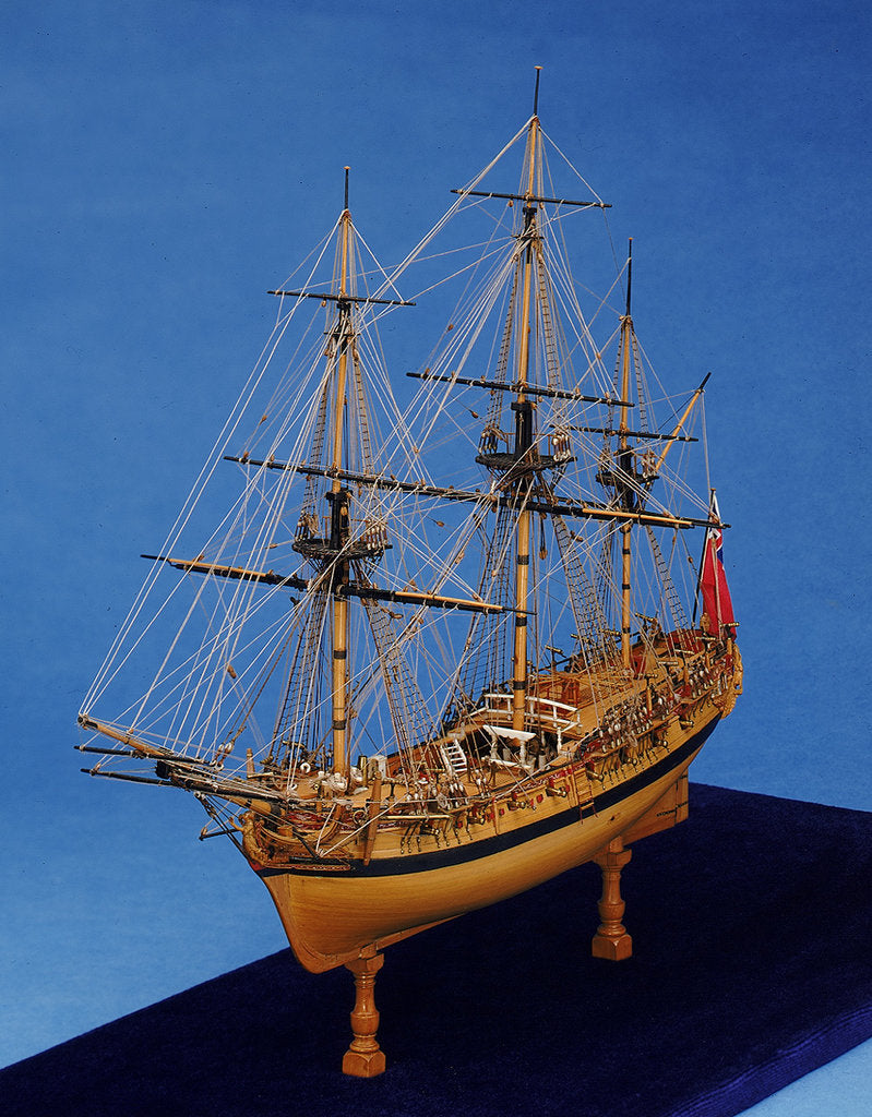 Detail of 'Atalanta', 16 guns by unknown