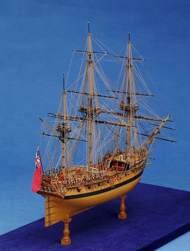 Detail of 'Atalanta', 16 guns by unknown