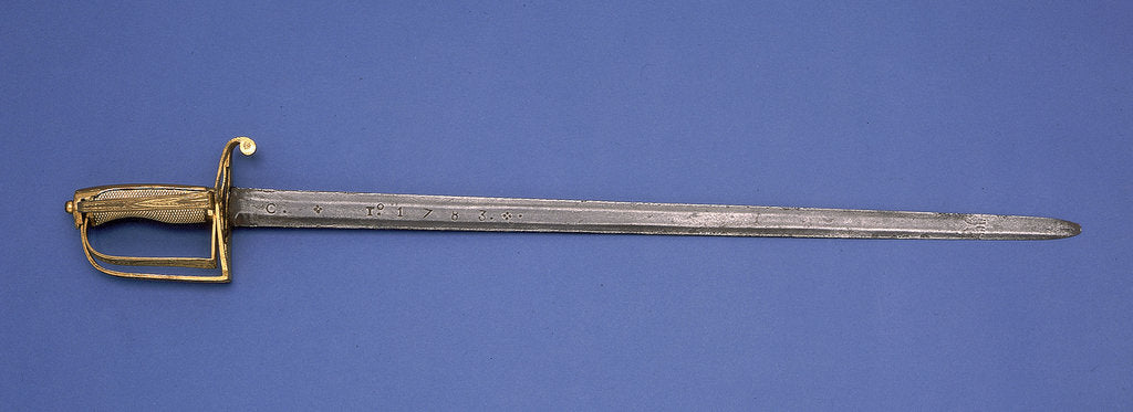 Detail of Triple bar-hilted sword by unknown