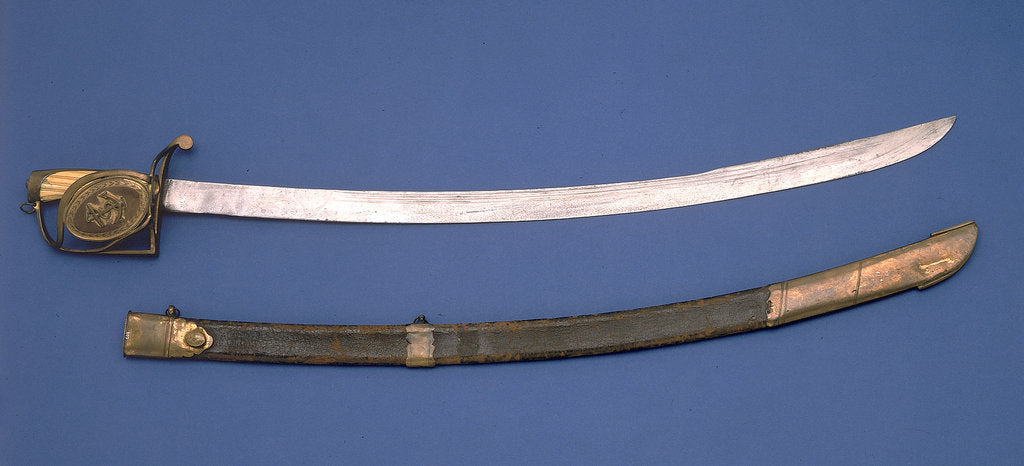 Detail of S-bar hilted sword by Francis Thurkle