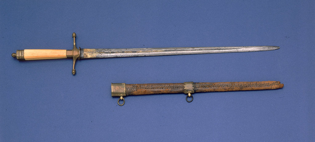 Detail of Straight-bladed dirk by Knubley