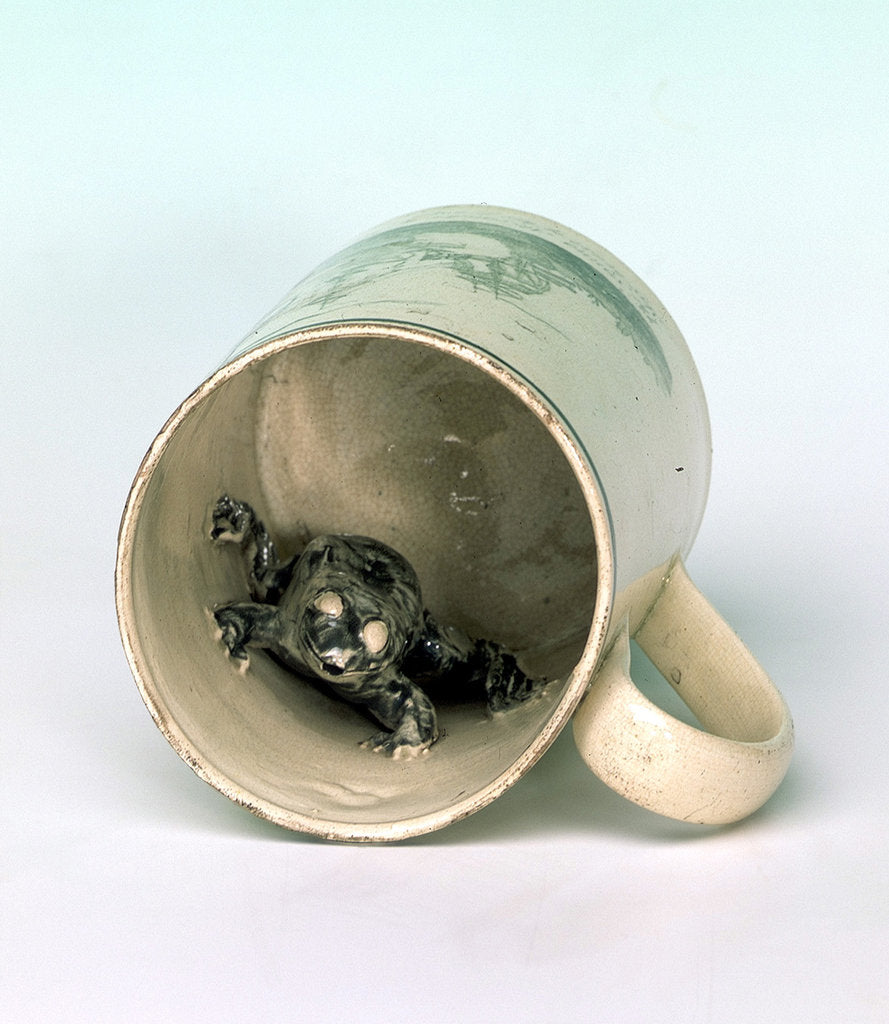 Detail of Earthenware mug by unknown