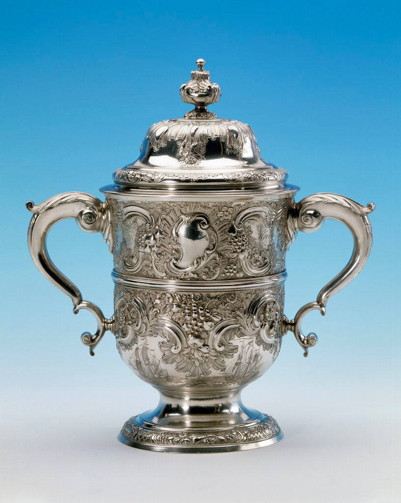 Detail of Loving cup by Richard Gurney