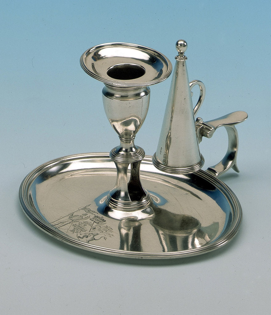 Detail of Candlestick by William Bennett