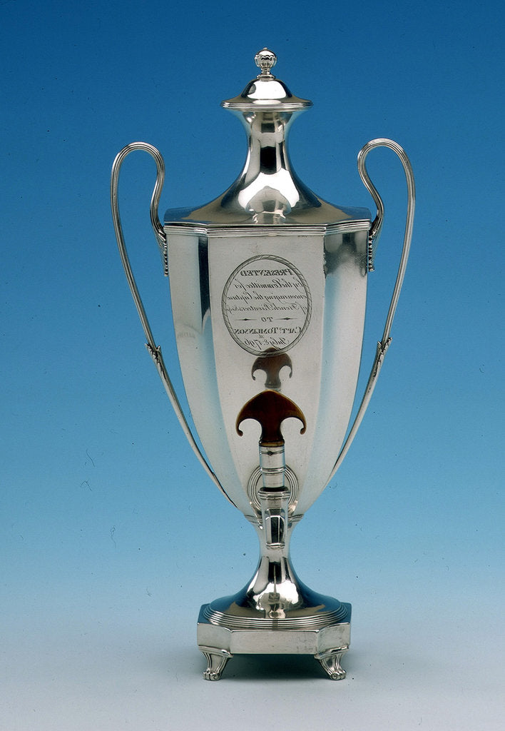 Detail of Tea-urn by Robert Salmon