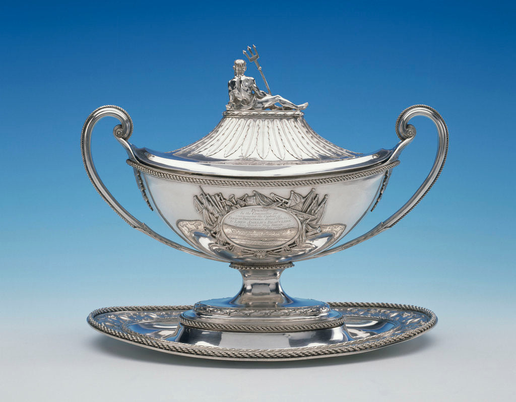 Detail of Soup tureen by Robert Makepeace