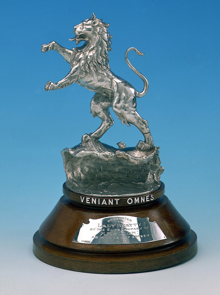 Detail of Statuette by Mappin & Webb