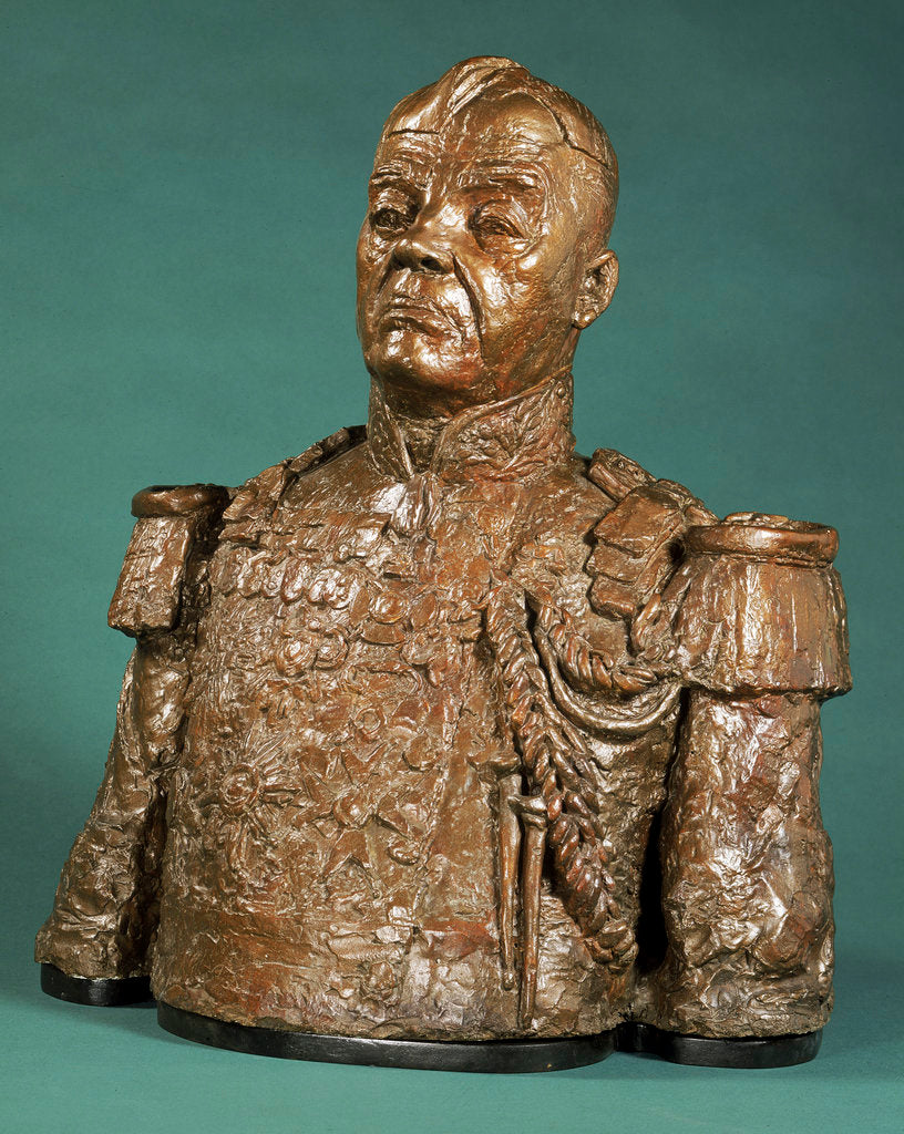 Detail of Admiral of the Fleet Sir John Arbuthnot Fisher (1841-1920), 1st Baron Fisher of Kilverstone by Jacob Epstein