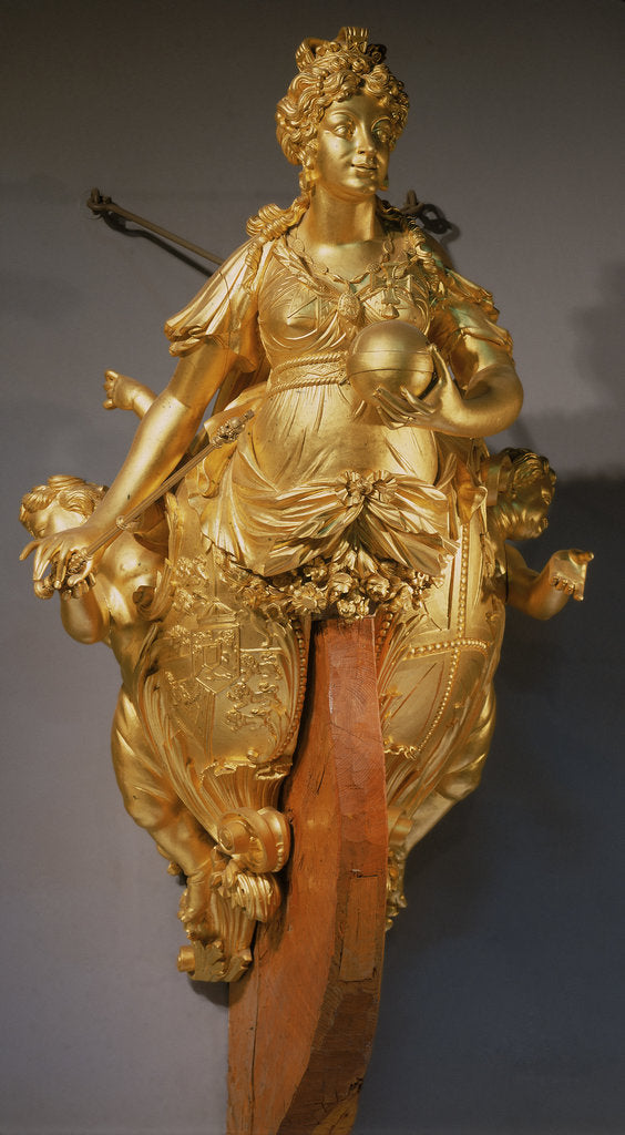 Detail of Figurehead of 'Royal Charlotte' (1824) [Queen Charlotte] by unknown