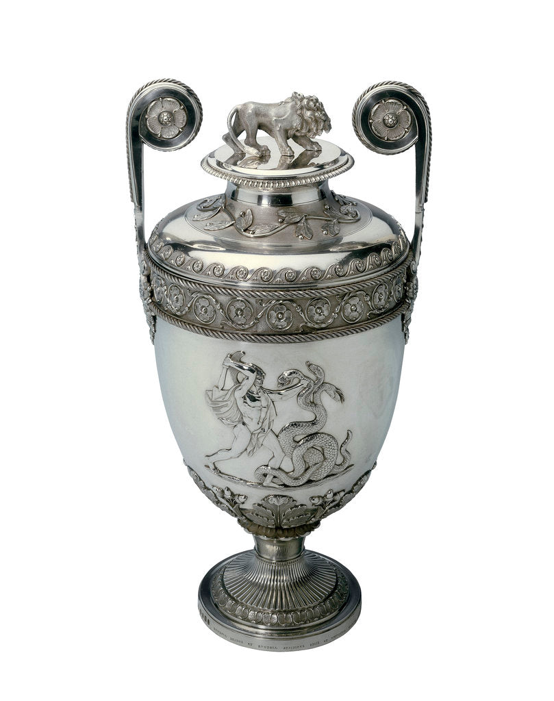 Detail of Trafalgar Vase by Digby Scott