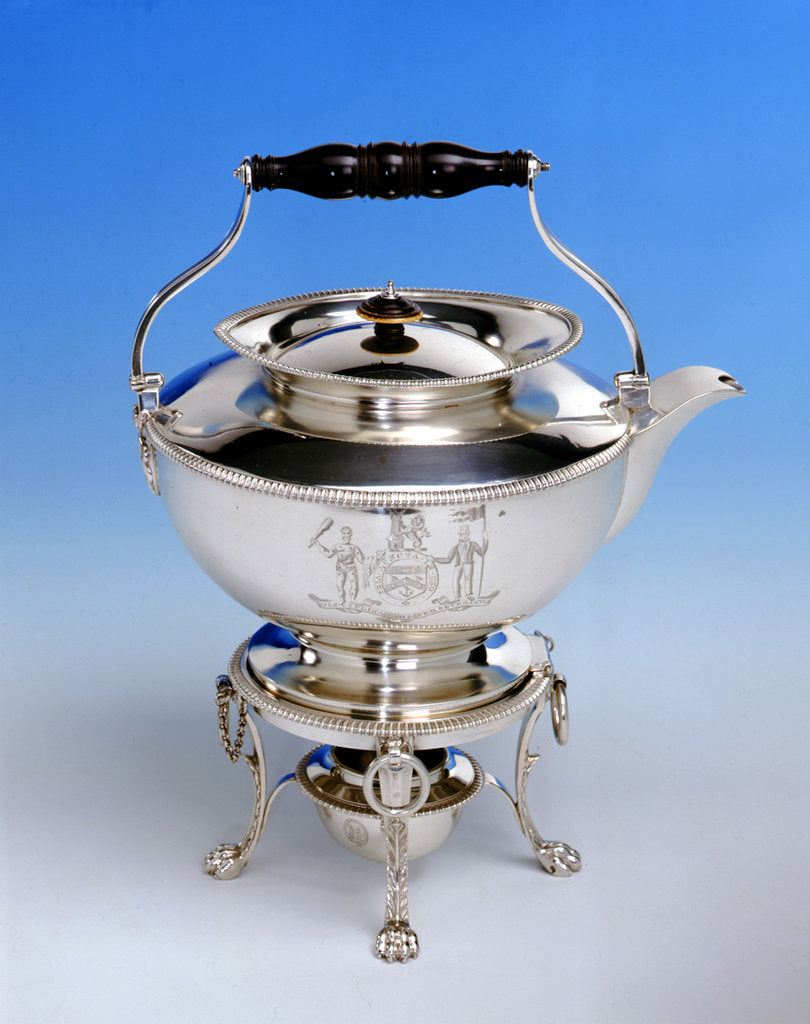 Detail of Tea kettle by John Emes