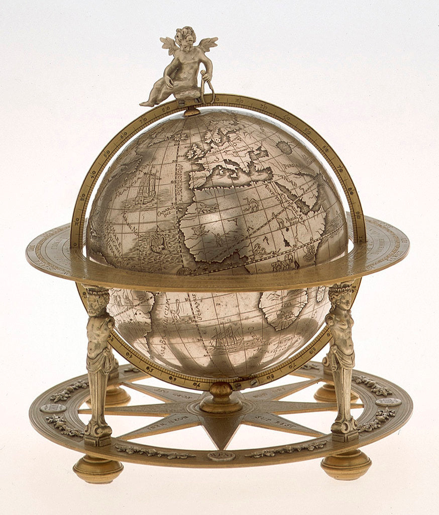 Detail of Sphere and stand by unknown