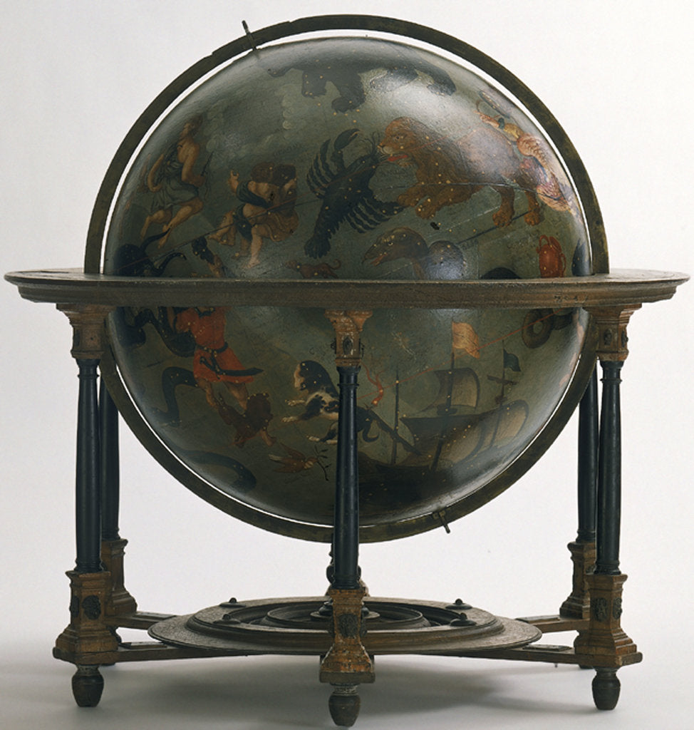 Detail of Sphere and stand by Arnold Floris van Langren