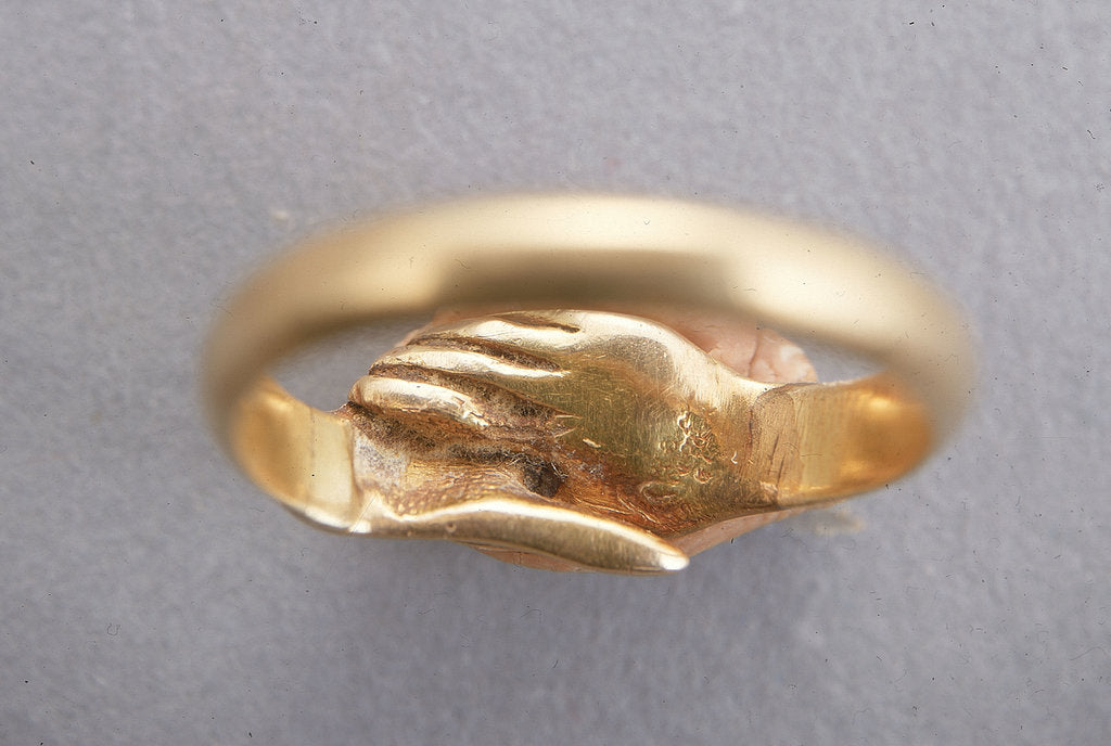 Detail of Nelson's betrothal ring by unknown