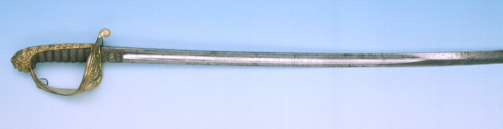 Detail of Royal Dockyard Battalion sword by Henry Wilkinson