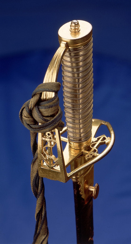 Detail of Slotted hilt sword by Cullum