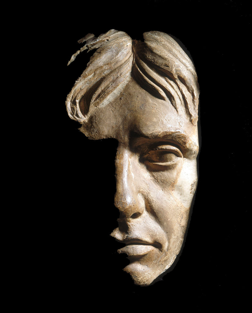 Detail of Plaster cast of  Nelson's face made in 1800 (Life mask) by unknown